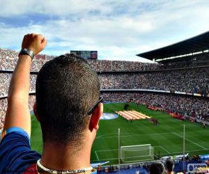 yapboz Camp Nou, Barcelona